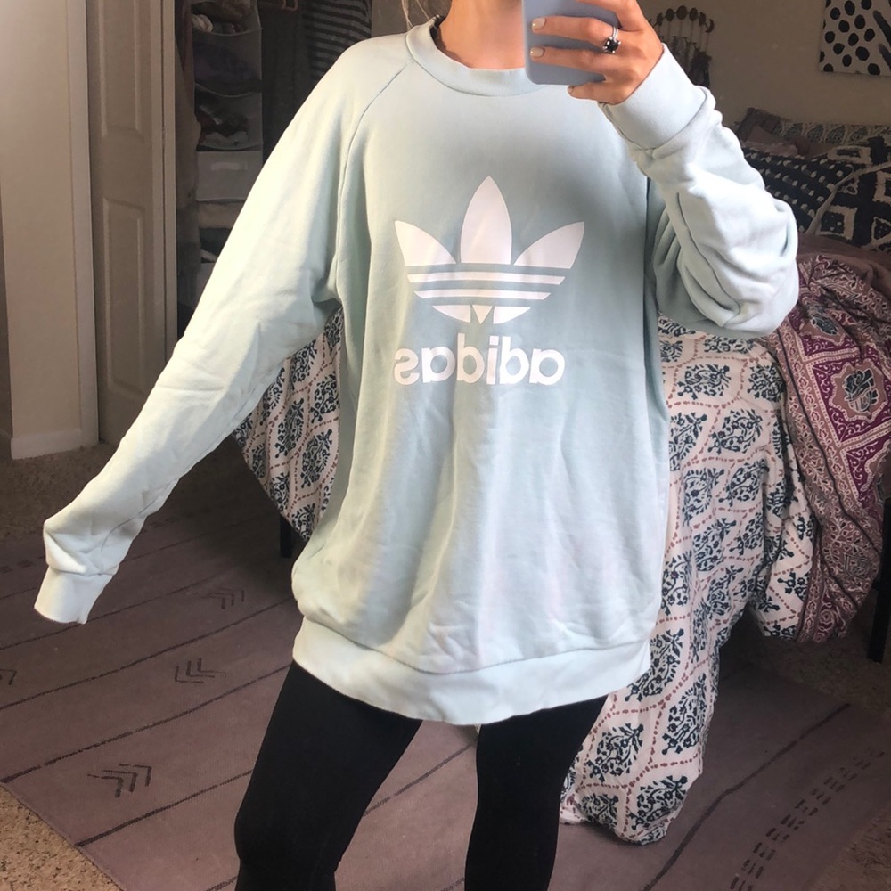adidas crew neck